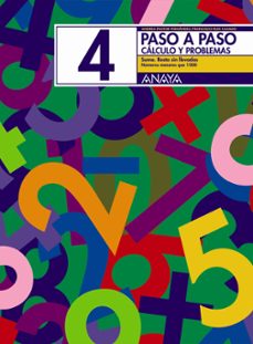 paso a paso 4. calculo y problemas: suma, resta sin llevadas-andrea pastor-francisco ruiz casado-9788466713399