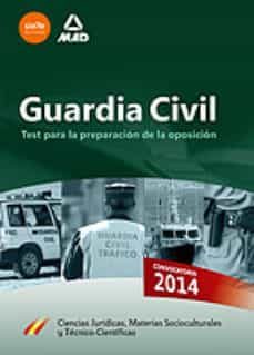 test guardia civil convocatoria 2014-9788467698299