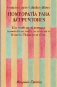 homeopatia para acupuntores-9788478133499
