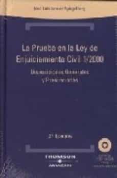 prueba ley enjuiciamiento civil 1/2000 (2ª ed.)-9788483554999