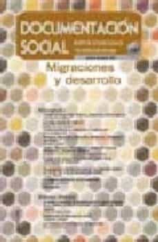 documentacion social nº 147: migraciones y desarrollo (revista de estudios sociales y de sociologia aplicada)-9788484403999