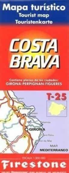 mapa costa brava t-25 [material cartografico]-9788486907099
