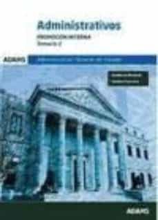 administrativos promocion interna: administracion general del est ado: temario 2-9788490258699