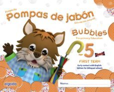 pompas de jabon 5 años. 1º trimestre. bilingue educacion infantil-9788490670699