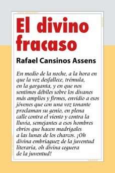 el divino fracaso (ebook)-rafael cansinos assens-9788493951399