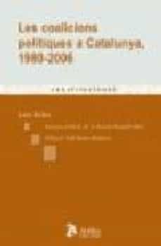 les coalicions politiques a catalunya (1980-2006)-9788496354999