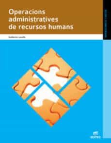 operaciones administrativas de recursos humanos 2011 catalan-9788497719599