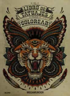 libro de tatuajes para colorear-9788498018899