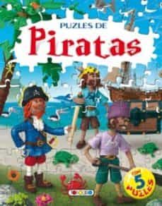 libro puzle de 24 piezas: puzles de piratas-9788498069099