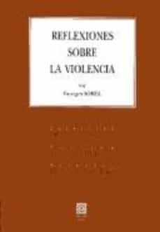 reflexiones sobre la violencia-9788498368499