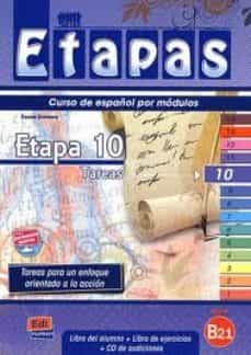 etapas 10 tareas. nivel b2.1.: libro del alumno+ ejercicios+ cd-9788498483499