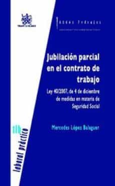jubilacion parcial en el contrato de trabajo-9788498761399
