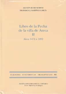 libro de la pecha de la villa de ateca ii-agustin rubio semper-9788499115399