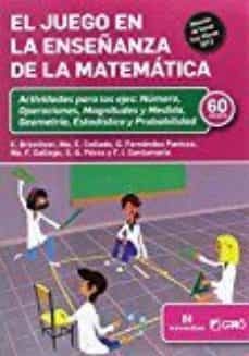 el juego en la enseñanza de la matemática-9788499807799