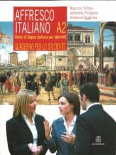 affresco italiano a2 quaderno per lo studente-9788800800099