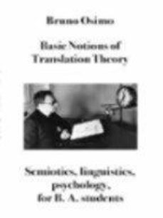 basic notions of translation theory (ebook)-9788898467099