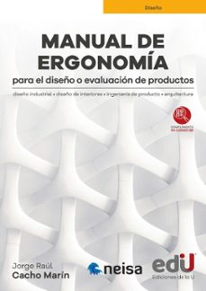 manual de ergonomía para el diseño o evaluación de productos (ebook)-jorge cacho-9789587928099