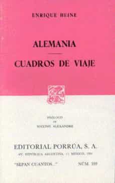 alemania.cuadros de viaje-enrique heine-9789684524699