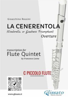 la cenerentola - flute quintet (c piccolo flute) (ebook)-9791220886499