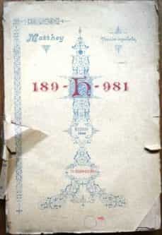 189 - h - 981. versión española-arthur a matthey-mkt0000005999