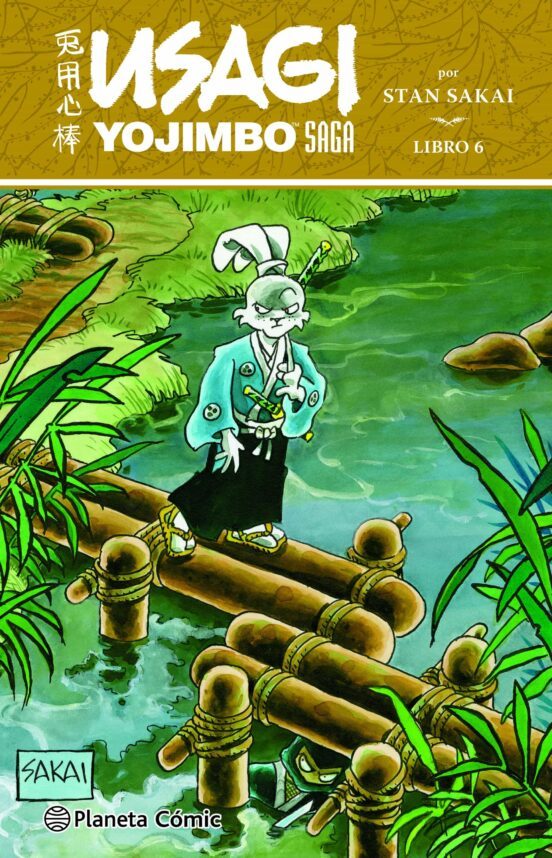 Portada de Usagi Yojimbo Saga nº 06