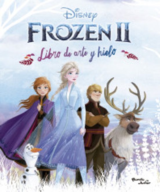 Portada de Frozen 2. Libro de arte y hielo