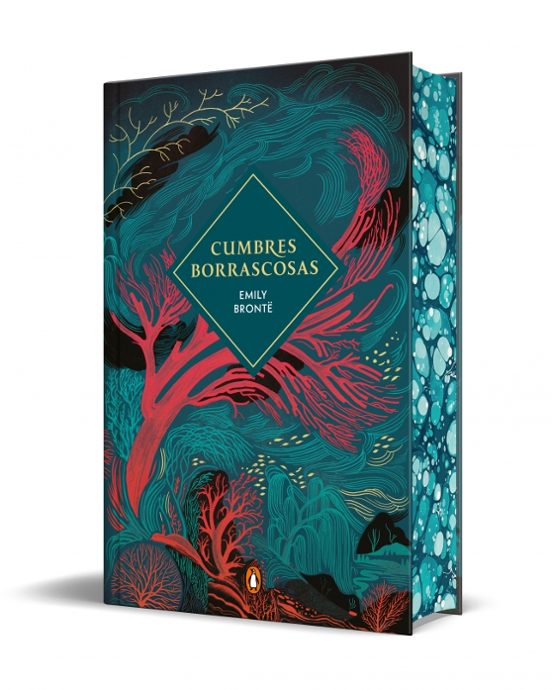 Portada de Cumbres borroscosas (edición limitada con cantos pintados)