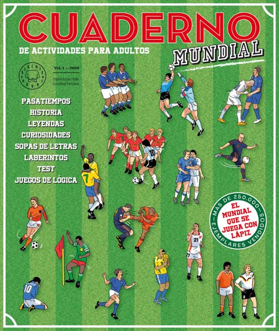 CUADERNO DE ACTIVIDADES PARA ADULTOS - MUNDIAL DE FUTBOL