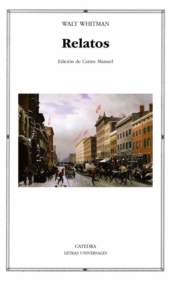 Portada de RELATOS WHITMAN de Whitman Walt