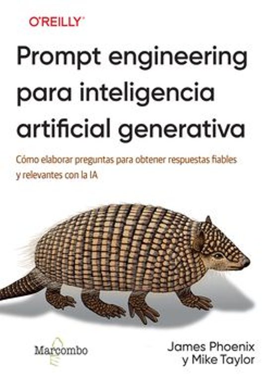 Portada de Prompt engineering para inteligencia artificial generativa