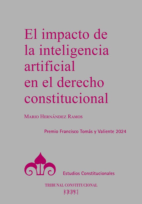 Portada de Impacto Inteligencia Artificial En Derecho Constitucional (En Castellano)