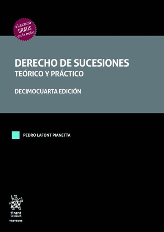 Portada de Derecho de sucesiones. Teórico y práctico 14ª Edición