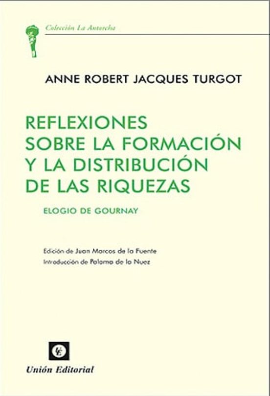 Portada de Reflexiones Sobre La Formacíon Y La Distribución