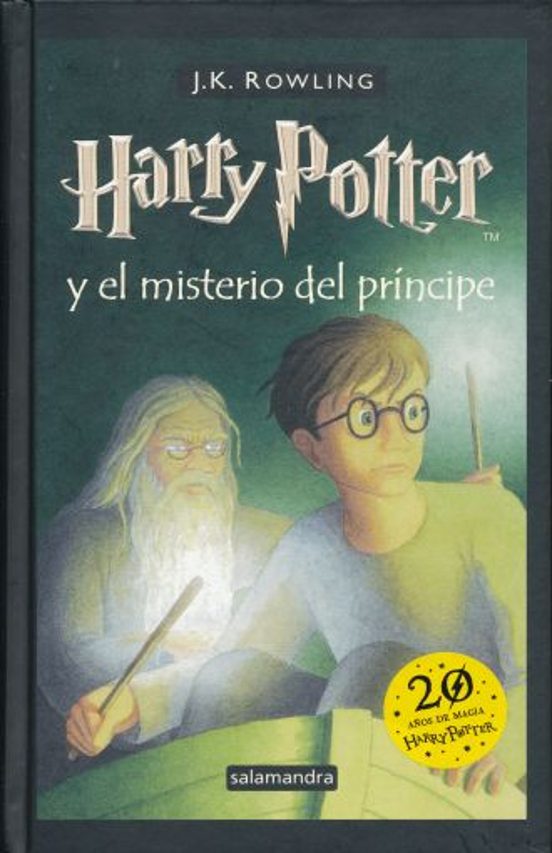 Portada de Hp6-Misterio Del Principe