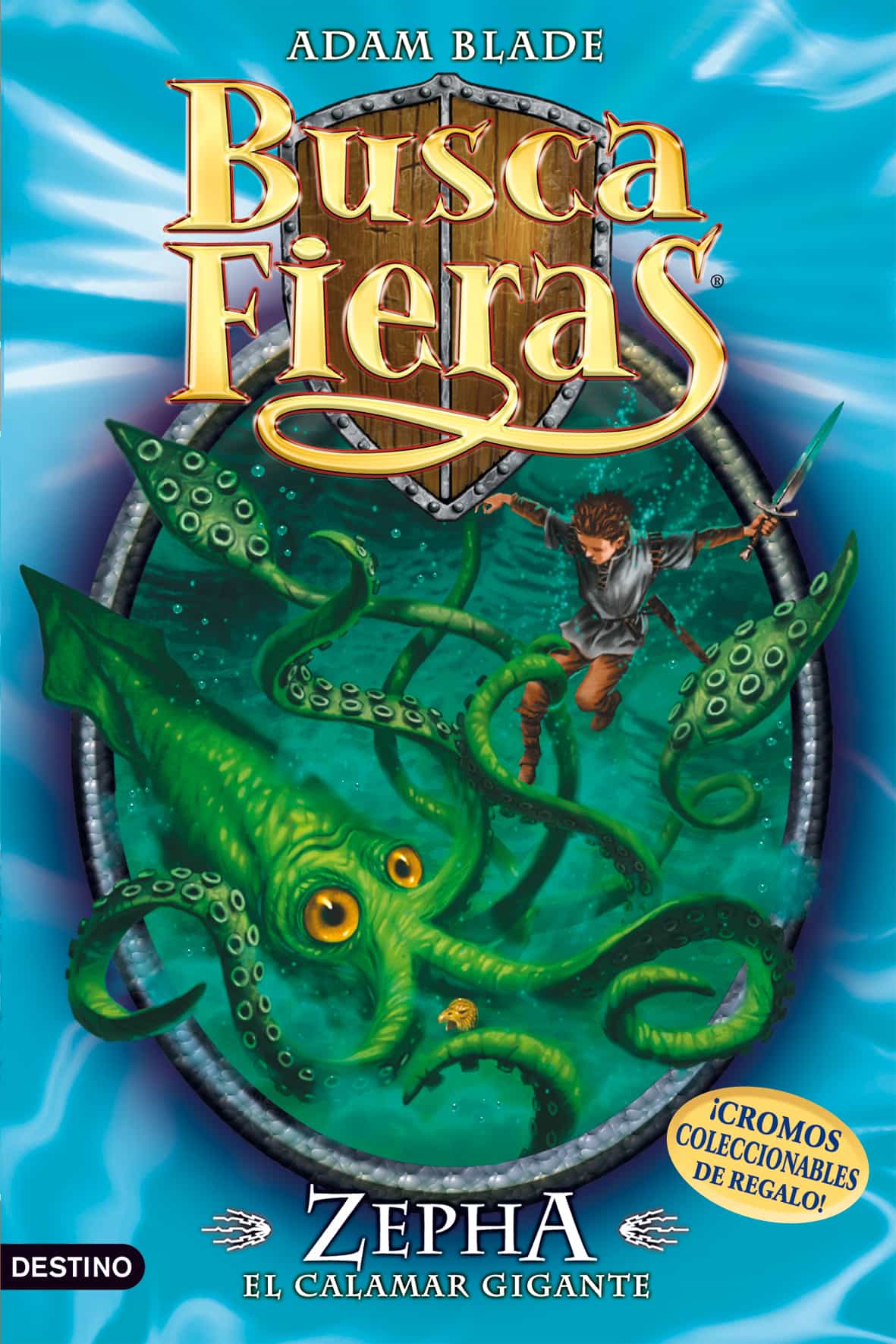 Buscafieras 7: Zepha, El Calamar Monstruoso por Adam Blade