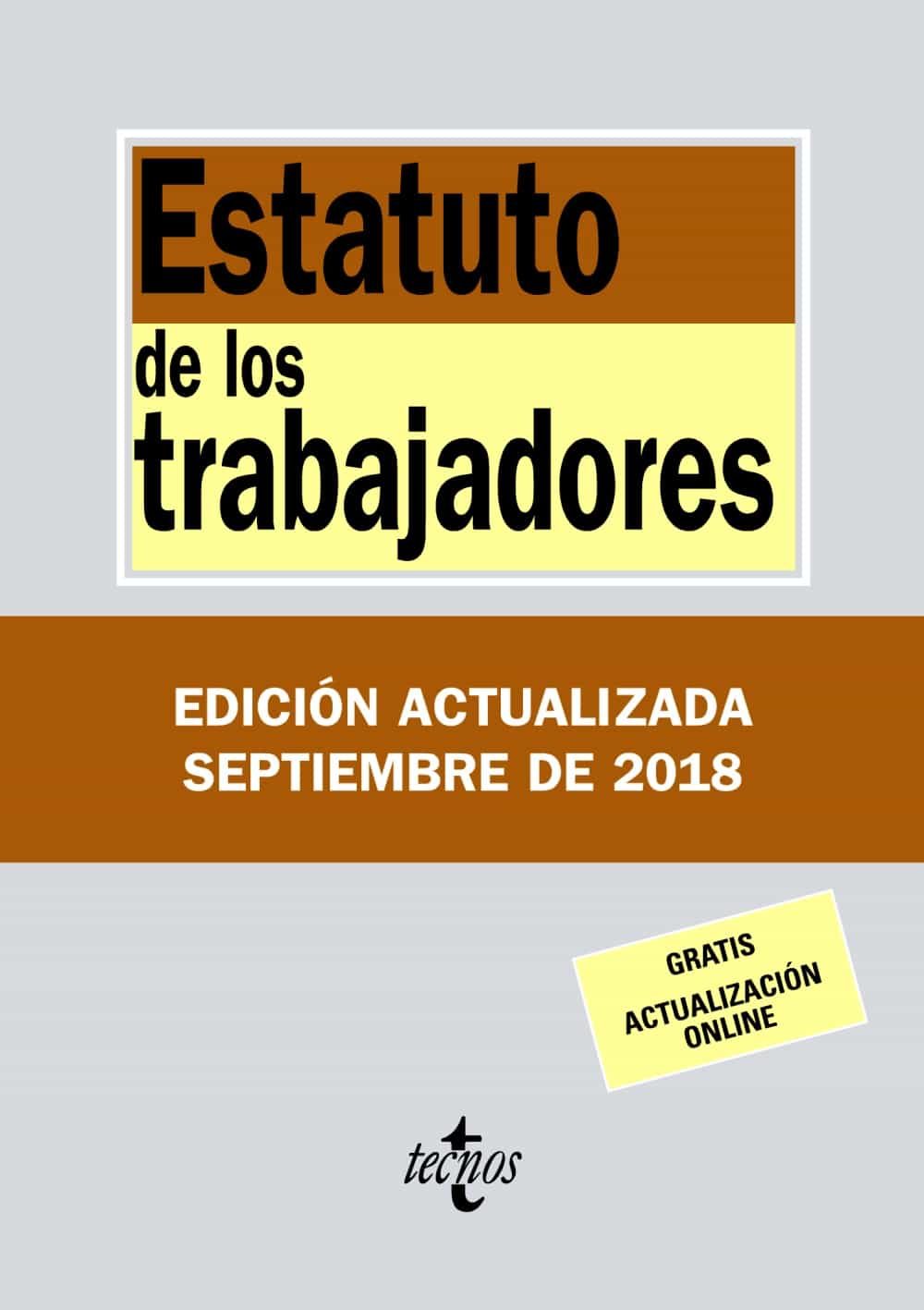 Estatuto De Los Trabajadores (34ª Ed.) por Vv.aa.