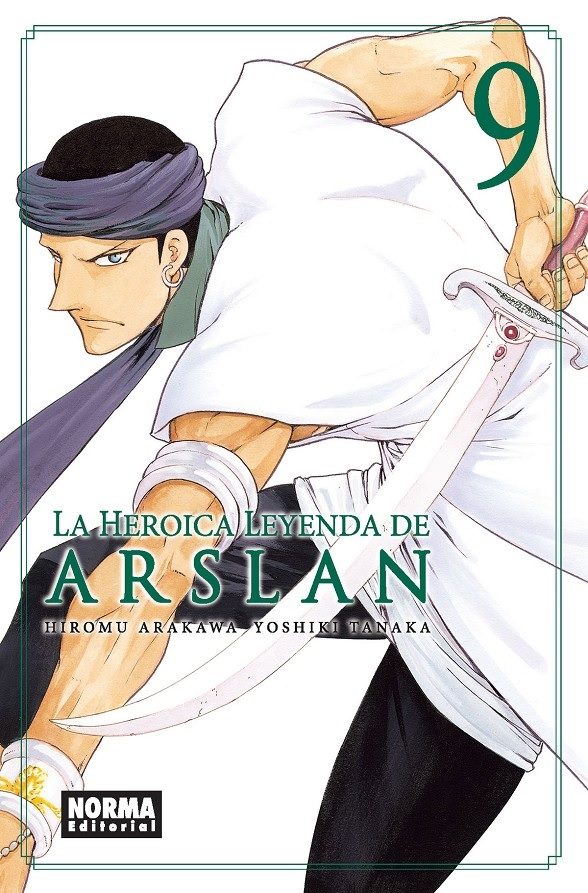 La Heroica Leyenda De Arslan 9 por Yoshiki Tanaka;
Hirom