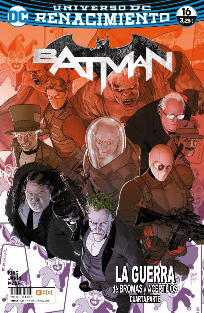 Batman 71/16 por Tom King;
Mikel Janin;