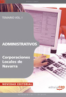 Administrativos Corporaciones Locales De Navarra: Temario (vol. I ) por Vv.aa.