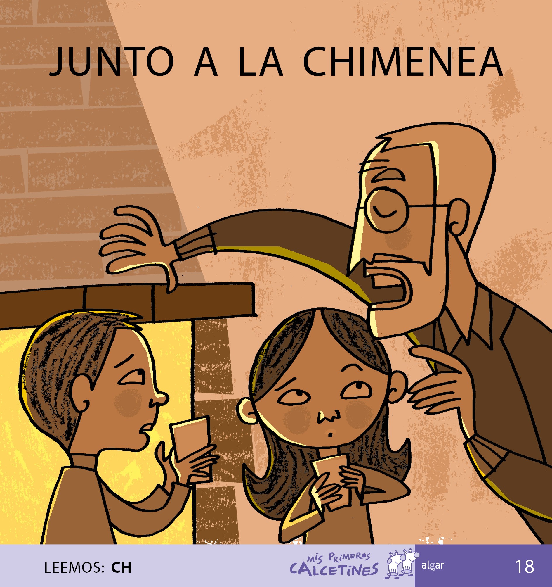 Junto A La Chimenea (mis Primeros Calcetines; 18) (mayusculas) por Teresa Soler
