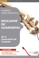 Educador De Guarderias De La Generalitat De Cataluña. Temario Par Te Especifica por Vv.aa. epub