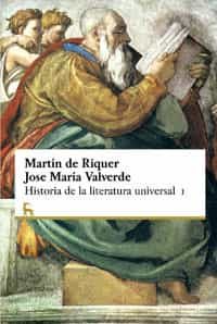 Historia De La Literatura Universal 1 por Jose Maria Valverde;
Martin De Riquer epub