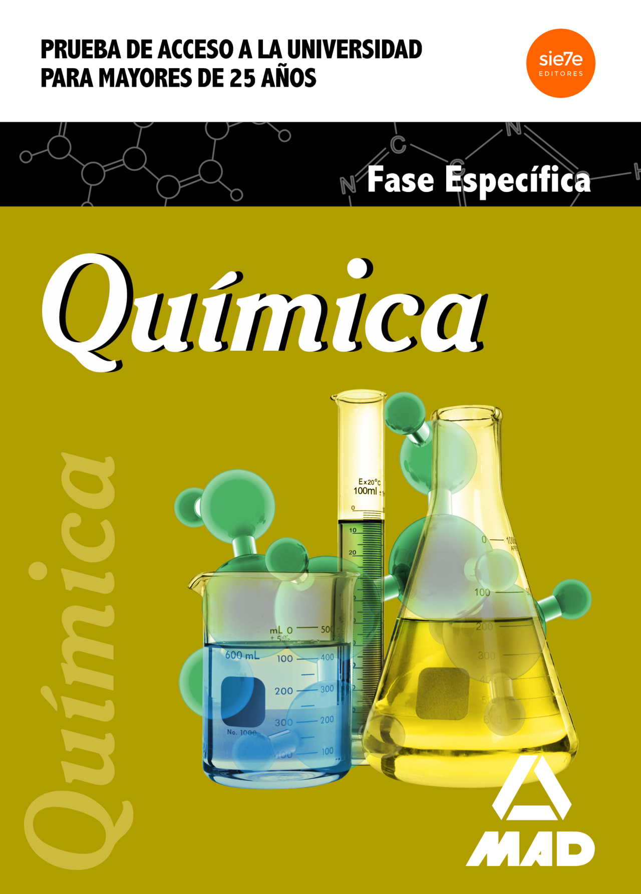 Química Prueba De Acceso A La Universidad Para Mayores De 25 Años por Vv.aa.