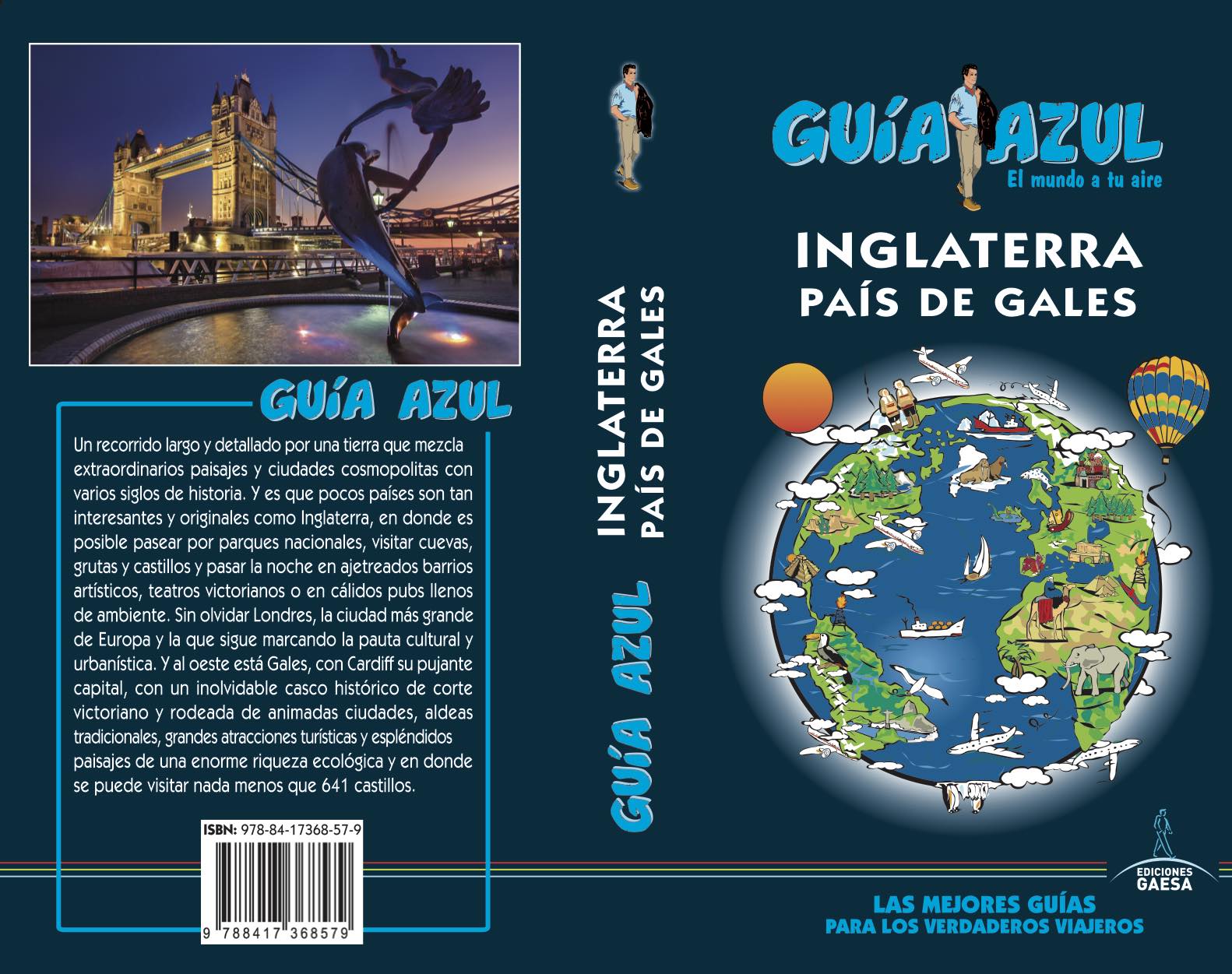 Inglaterra Y Pais De Gales 2018 (guia Azul) (5ª Ed.) por Manuel Monreal