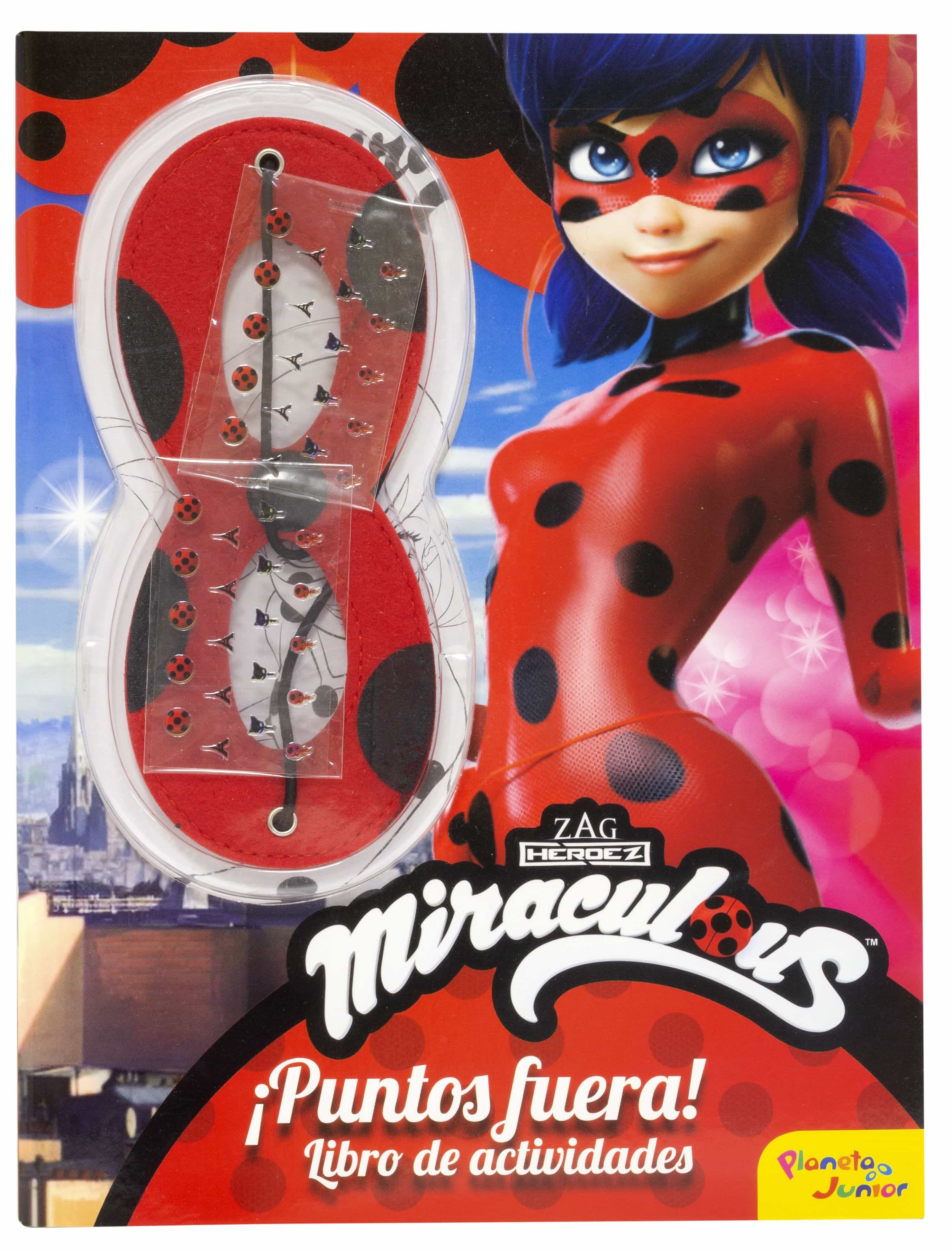 Miraculous: ¡puntos Fuera! Libro De Actividades por Vv.aa.
