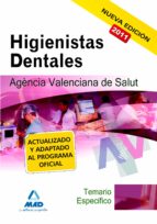 higienistas dentales de la agencia valenciana de salud. temario e specifico-9788467660029 higienistas dentales de la agencia valenciana de salud. temario e specifico-9788467660029
