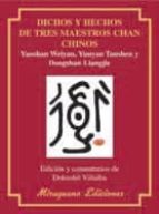 dichos y hechos de tres maestros chan chinos-yaoshan weiyan-9788478133529 dichos y hechos de tres maestros chan chinos-yaoshan weiyan-9788478133529