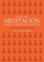 guía de meditación para principiantes (ebook)-karin valham-9788415912149 guía de meditación para principiantes (ebook)-karin valham-9788415912149