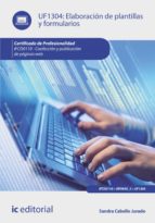 elaboración de plantillas y formularios. ifcd0110 (ebook)-sandra cabello jurado-9788416351749 elaboración de plantillas y formularios. ifcd0110 (ebook)-sandra cabello jurado-9788416351749