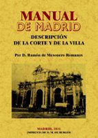 manual de madrid (facsimil)-ramon de mesoneros romanos-9788497615549 manual de madrid (facsimil)-ramon de mesoneros romanos-9788497615549